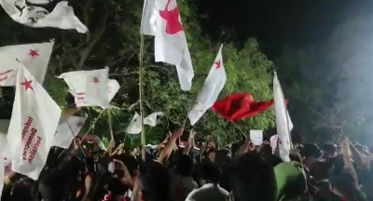 एसएफआई गठबंधन ने हैदराबाद विवि छात्र संघ चुनाव जीता